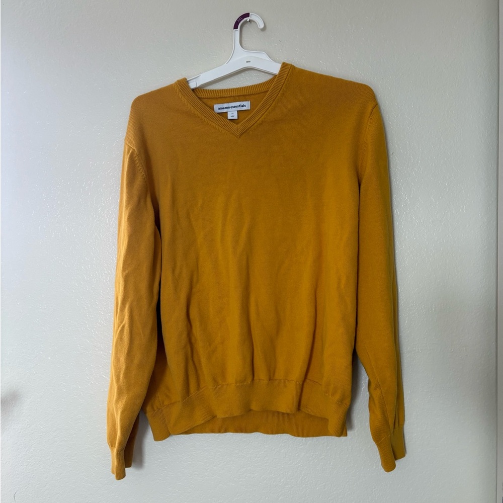 Amazon Essentials Golden V-Neck Sweater unisex xxl
